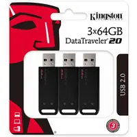2P - Pen Drive De 64GB Usb 2.0 Data Traveler Série 20 (Kit Com 2 Unidades) em oferta na Amazon