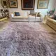 Tapete para Sala e Quarto Casa Dona 100x150cm Cinza em oferta