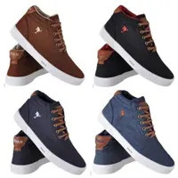 Sapatênis Botinha Cano Médio Masculino Polo Joy em oferta na Americanas