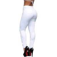 Imagem da promoção Calça Jeans Feminina Cintura Alta Skinny Branca