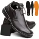 Kit Sapato Masculino Confort Plus Leve E Macio + Cinto e Carteira em oferta