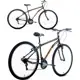 Bicicleta Houston Mirage Aro 29 com Freio V-Brake – Preta/Laranja em oferta