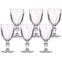 Imagem da oferta Jogo 6 Taças para Água Lotus 300ml - Casa Ambiente