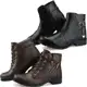 Kit 2 Pares de Bota Casual Feminina Preta e Capuccino - Dl Shoes em oferta