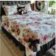 Cobre Leito Colcha Giane Casal Queen Tecido Grosso Floral Estampado - Rviotto Enxovais em oferta