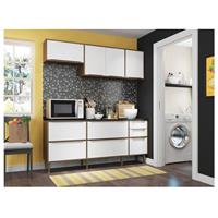 Imagem da promoção Cozinha Compacta Multimóveis New Paris 2836.925 – com Balcão 8 Portas 3 Gavetas