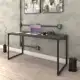 Mesa para Escritório Office Estilo Industrial 1,50m Kuadra em oferta