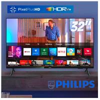 Imagem da promoção Smart TV Philips 32" 32PHG6825/78 HD sem bordas HDR Plus Wifi Miracast Netflix, Youtube, Globoplay 