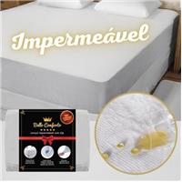 Imagem da promoção Protetor de Colchão Impermeável Bello Conforto com Slip Superior Fibrasca Branco