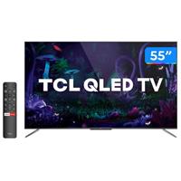 Imagem da promoção Smart TV 4K QLED 55” TCL C715 Android - Wi-Fi Bluetooth HDR 3 HDMI 2 USB