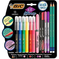 Kit Lettering BIC, 971080, 13 unidades multicor em oferta na Amazon