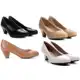 Scarpin Modare Ultraconforto Salto Médio Grosso em oferta