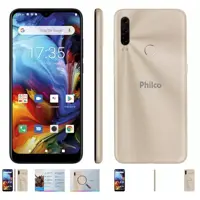 Smartphone Philco HIT P10 128GB Space Grey 4G - Octa-Core 4GB Tela 6,2” Câm. Tripla + Selfie 8MP em oferta na Magazine Luiza