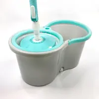 Mop Giratório 12 Litros Cesto em Plástico Verde em oferta na Americanas