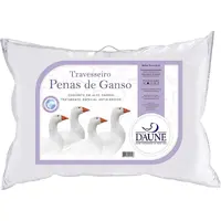 Travesseiro 50x70 100% Penas De Ganso Daune em oferta na Amazon