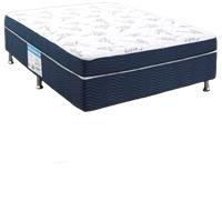 Imagem da promoção Cama Box Casal Ortobom Conjugado 43x138x188cm - Physical Blue