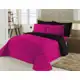 Cobertor Casal Pink/Preto 01 Peça Dupla Face Ternura Poliéster - Decoralar em oferta
