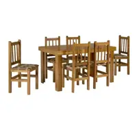 Conjunto de Mesa com 6 Cadeiras Campo Cerejeira - Zamarchi em oferta na Magazine Luiza