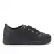 Slip On Somoda Elástico Tachas Feminino - Preto em oferta