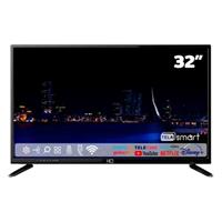 Imagem da promoção Smart TV LED 32" HD HQ HQSTV32NP Netflix Youtube 2 HDMI 2 USB Wi-Fi -