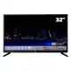 Smart TV LED 32" HD HQ HQSTV32NP Netflix Youtube 2 HDMI 2 USB Wi-Fi - em oferta