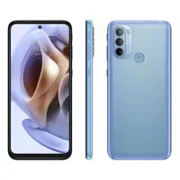 Smartphone Motorola G31 128GB 4G Tela 6.4`` Dual Chip 4GB RAM Câmera Tripla + Selfie 13MP - Azul em oferta na Casas Bahia