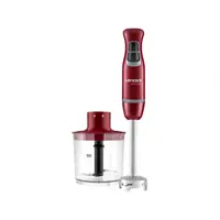 Mixer Lenoxx 2 em 1 Vermelho 600W - Red Turbo 600 PMX 405 2 Velocidades em oferta na Magazine Luiza
