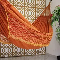 Rede de Dormir Jeans Life Laranja - Redesdedormir.com em oferta na Magazine Luiza