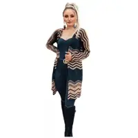 Kimono Casaco Cardigan Reto Aberto Luxo - Heloísa - EUC STORE em oferta na Magazine Luiza