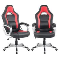 Imagem da promoção Cadeira Gamer Travel Max Preta e Vermelha