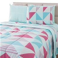 Imagem da promoção Enxoval Cama Queen Loft 7 Peças 100% Algodão - Casa & Conforto