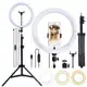 Kit Completo Ring Light C/ Tripé Dimmer Youtuber Selfie Pro - Centrão em oferta