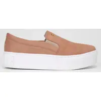 Slip On Santa Lolla Suede Feminino - Nude em oferta na Zattini