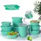 Kit 10 Potes vasilhas herméticos de Plástico + 1 Jarra para Suco Vasilhas de Plástico - FINA SINTONI em oferta