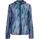 Jaqueta Corta-Vento ASICS Feminino com Capuz Osaka Estampada Color Sumi em oferta