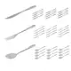 Jogo Talheres Inox Luxo 36 Pçs Garfo Colher Faca - Quality House em oferta