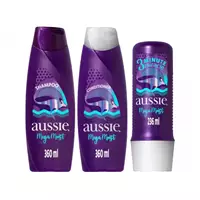 Imagem da promoção Shampoo, Condicionador e Tratamento Aussie Mega Moist