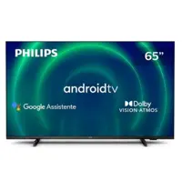 Smart TV Philips 65" 4K UHD LED Android TV 60Hz 65PUG7406/78 em oferta na Girafa