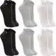Kit 6 Pares Meias Lupo Original Algodão Masculina Feminina Cano Curto Baixo Soquete em oferta