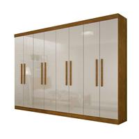 Imagem da promoção Guarda Roupa Casal Hera 8 Portas E 4 Gavetas Imbuia