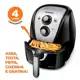 Fritadeira Elétrica Air Fryer Mondial AFN-40-BI 4L Inox/Preta - 220V em oferta