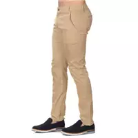 Imagem da promoção Calça jeans Masculina Bege Skynni Elastano Slim Lançamento