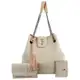 Kit Bolsa Saco Feminina + Porta Óculos+ Porta Cartões Casual - Selfie Store em oferta
