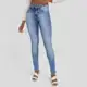 Calça Jeans Grifle Skinny Estonada Feminina em oferta