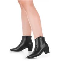 Imagem da promoção Bota Bico Fino Gigil Salto Grosso Western Preto