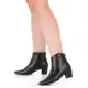 Bota Bico Fino Gigil Salto Grosso Western Preto em oferta