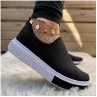 Imagem da promoção Tênis feminino slip on shoes sola expandida super leve e flexível sh-05 - VIMALO