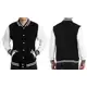 Jaqueta College Moletom Masculina Casaco Colegial em oferta