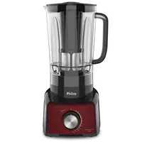 Imagem da promoção Liquidificador Philco PLQ912P Inox Red 1200W