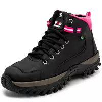 Imagem da promoção Bota Coturno De Segurança Feminino Cano Curto Super Conforto - WGR Boots